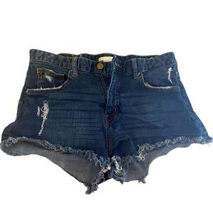 US SIZE 8 H&M DARK DENIM SHORTS